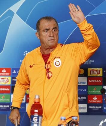 Sport Bilder des Tages Galatasaray s Football Team Coach Fatih Terim gives a press conference PK Pressekonferenz on the eve of the team s a day before their UEFA Champions League Group D match against Lokomotiv Moscow on September 17 , 2018 in Istanbul , Turkey. 