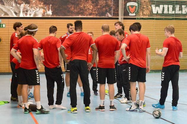 Handball Men 1 Bundesliga Season 2018 19 Training Füchse Berlin Head coach Velimir Petkovic Füchse Berlin speaks after training with the team 18 09 18 Copyright: xMichaelxHundtx xMatthiasxKochx