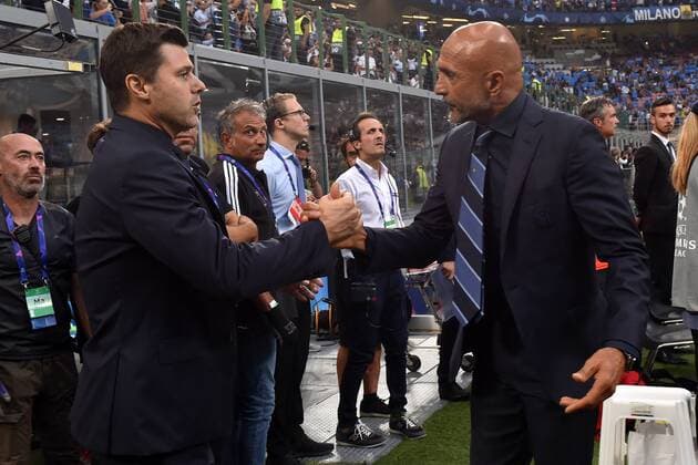 Mauricio Pochettino Tottenham Luciano Spalletti Inter Milano 18-09-2018 Stadio Giuseppe Meazza Football Calcio Uefa Champions League 2018 2019 Group B FC Internazionale Milano - Tottenham Hotspur Foto Andrea Staccioli Insidefoto AndreaxStaccioli