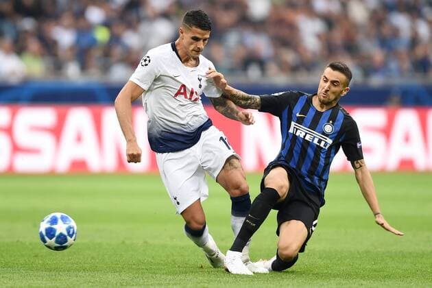 Db Milano 18 09 2018 - Champions League Inter-Tottenham foto Daniele Buffa Image nella foto: Erik Lamela-Matias Vecino 