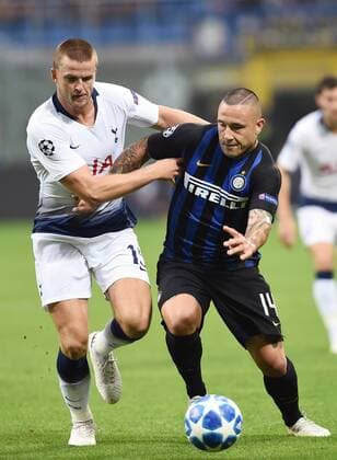 Db Milano 18 09 2018 - Champions League Inter-Tottenham foto Daniele Buffa Image nella foto: Radja Nainggolan-Eric Dier 