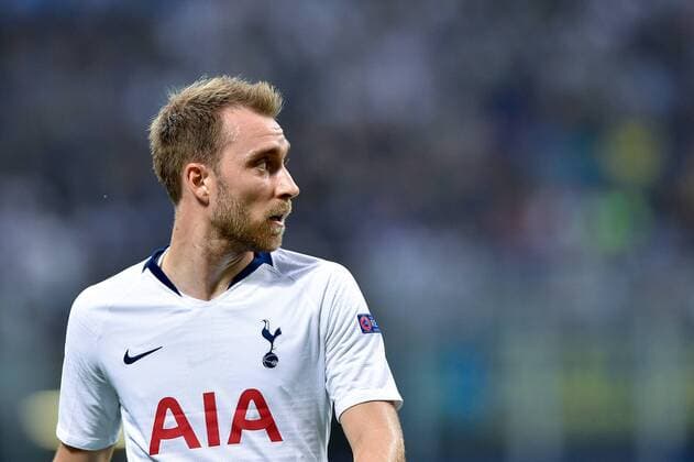 Christian Eriksen of Tottenham Hotspur during the UEFA Champions League Group B match between Inter Milan and Tottenham Hotspur at Stadio San Siro, Milan, Italy on 18 September 2018. Copyright: xGiuseppexMaffiax 2101