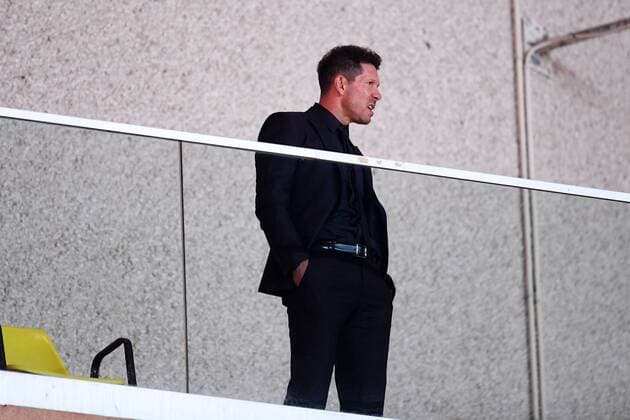 DIEGO SIMEONE (ENTRAINEUR ATLETICO MADRID) FOOTBALL : Monaco vs Atletico Madrid - Ligue des Champions - 18 09 2018 FEP Panoramic 