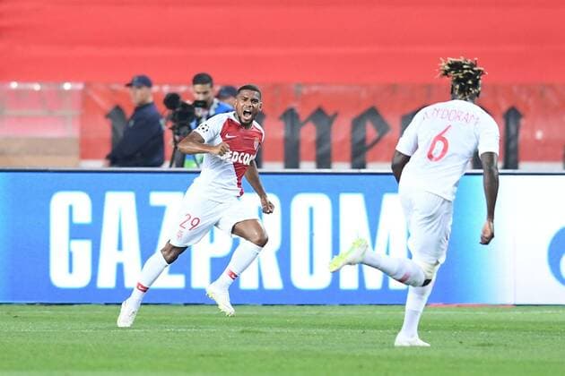 29 SAMUEL GRANDSIR (MONA) - JOIE FOOTBALL : Monaco vs Atletico Madrid - Ligue des Champions - 18 09 2018 FEP Panoramic 