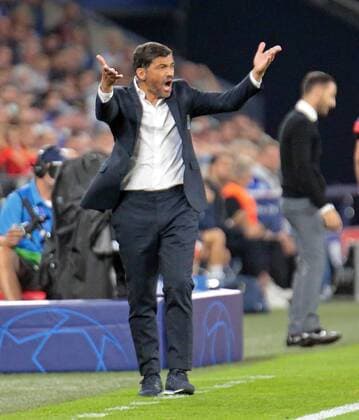 18 09 2018 xovx Soccer UEFA Champions League FC Schalke 04 FC Porto emporer coach Sergio Conceicao FC Porto DFL DFB REGULATIONS PROPHIBIT ANY USE OF PHOTOGRAPH as IMAGE SEQUENCES and or QUASI VIDEO Gelsenkirchen