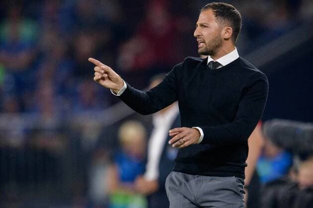 Coach Domenico Tedesco FC Schalke 04 gives instructions in the Champions League match between FC Schalke 04 and FC Porto on 18 09 2018 FC Schalke 04 vs FC Porto Champions League group stage 18 09 2018 Gelsenkirchen Copyright: xSchuelerx xEibnerx-xPressefotox EP_EER