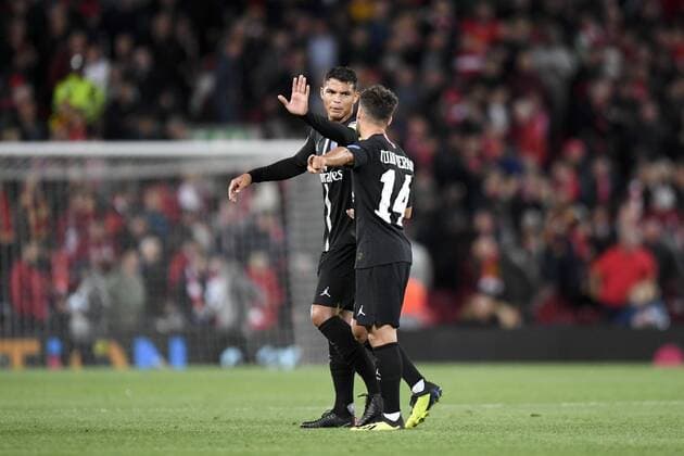 02 THIAGO SILVA (PSG) FOOTBALL : Liverpool vs Paris SG - Ligue des Champions - 18 09 2018 AnthonyBIBARD FEP Panoramic 