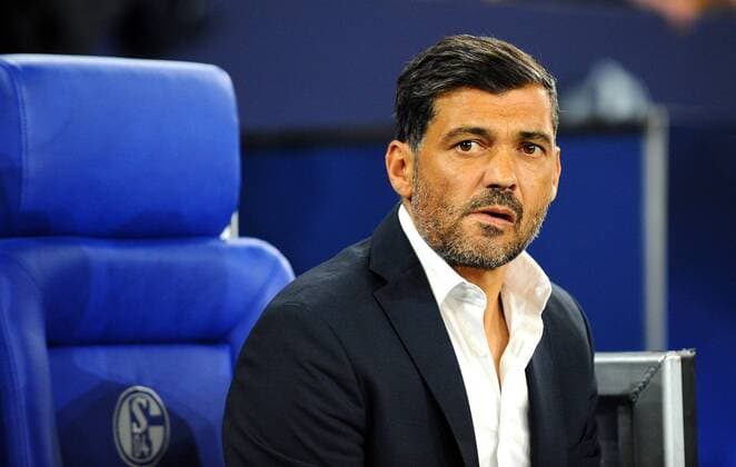 Gelsenkirchen Germany 18 09 2018 UEFA Champions League 2018 19 Season Group Stage Group D 1 Gameday FC Schalke 04 FC Porto Coach Sergio Conceicao Porto DeFodi521