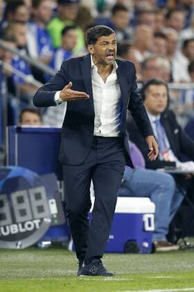 GELSENKIRCHEN, 18-09-2018, Veltins Arena, season 2018 2019, Champions League, FC Porto coach Sergio Conceicao during the match Schalke 04 - FC Porto. Schalke - Porto  x2475357x