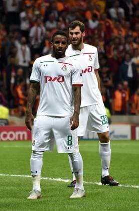 Lokomotiv Moscow s Jefferson Farfan during the Champions League, group D match between Galatasaray and Lokomotiv Moscow, at the Istanbul Turk Telekom Stadium, Turkey, Tuesday, Sept. 18, 2018. (  Copyright: DepoxPhotos 16117840