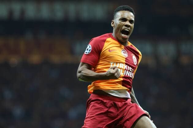 Garry Rodrigues of Galatasaray During the Champions league match between Galatasaray and Lokomotiv Moscow at Turk Telekom Stadium in Istanbul , Turkey on September 18 , 2018. 