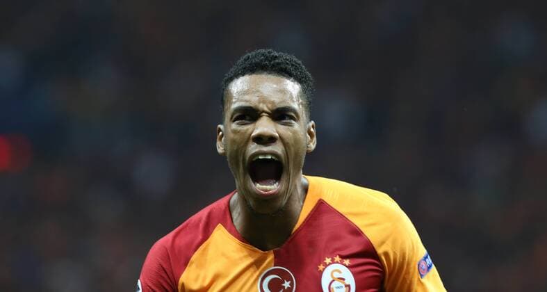 Garry Rodrigues of Galatasaray During the Champions league match between Galatasaray and Lokomotiv Moscow at Turk Telekom Stadium in Istanbul , Turkey on September 18 , 2018. 