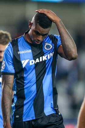 Club s Wesley Moraes looks dejected after a game between Belgian soccer team Club Brugge KV and German club Borussia Dortmund, in Brugge, Tuesday 18 September 2018, day one of the UEFA Champions League, in group A. BRUNOxFAHY  x05428827x