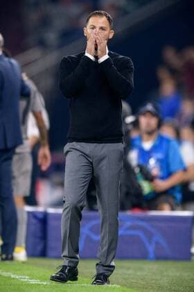 Coach Domenico Tedesco FC Schalke 04 in the Champions League match between FC Schalke 04 and FC Porto on 18 09 2018 FC Schalke 04 vs FC Porto Champions League Group stage 18 09 2018 Gelsenkirchen Copyright: xSchuelerx xEibnerx-xPressefotox EP_EER