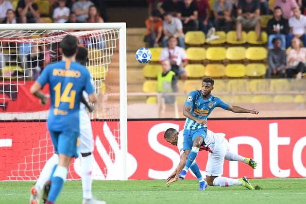 11 THOMAS LEMAR (ATL) FOOTBALL : Monaco vs Atletico Madrid - Ligue des Champions - 18 09 2018 FEP Panoramic 