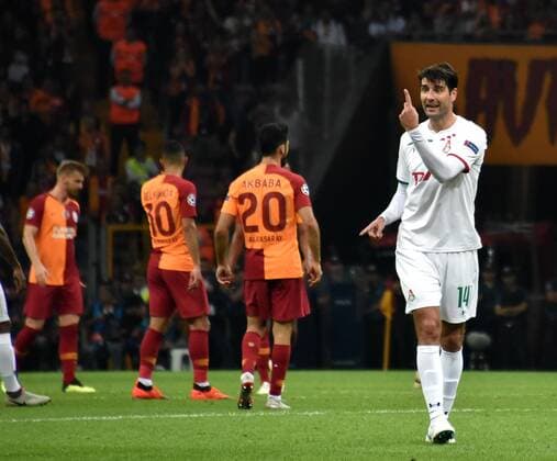 Lokomotiv Moscow s Vedran Corluka during the Champions League, group D match between Galatasaray and Lokomotiv Moscow, at the Istanbul Turk Telekom Stadium, Turkey, Tuesday, Sept. 18, 2018. (  Copyright: DepoxPhotos 16117987