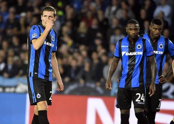 BRUGGE, BELGIUM - SEPTEMBER 18 : Hans Vanaken midfielder of Club Brugge disappointed pictured during a the UEFA Champions League Group A stage match between Club Brugge and Borussia Dortmund at the Jan Breydel stadium on September 18, 2018 in Brugge, Belgium , 18 09 2018 FOOTBALL : Club Brugge v Borussia Dortmund - UEFA Ligue des champions - 18 09 2018 PHOTONEWS PANORAMIC  775218906