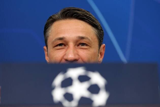 September 18, 2018 - Lisbon, Portugal - Bayern s head coach Niko Kovac from Croatia attends a press conference PK Pressekonferenz on the eve of the UEFA Champions League Group E football match SL Benfica vs Bayern Munich at the Luz stadium in Lisbon, Portugal on September 18, 2018. Bayern Muenchen Training And Press Conference - UEFA Champions League  - ZUMAn230 20180918_zaa_n230_253 Copyright: xPedroxFiuzax