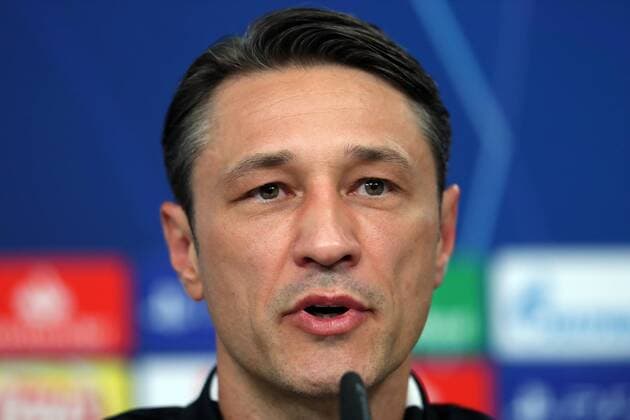 September 18, 2018 - Lisbon, Portugal - Bayern s head coach Niko Kovac from Croatia attends a press conference PK Pressekonferenz on the eve of the UEFA Champions League Group E football match SL Benfica vs Bayern Munich at the Luz stadium in Lisbon, Portugal on September 18, 2018. Bayern Muenchen Training And Press Conference - UEFA Champions League  - ZUMAn230 20180918_zaa_n230_244 Copyright: xPedroxFiuzax