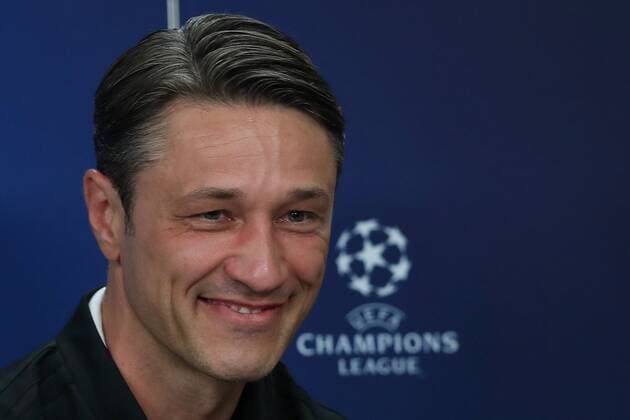 September 18, 2018 - Lisbon, Portugal - Bayern s head coach Niko Kovac from Croatia attends a press conference PK Pressekonferenz on the eve of the UEFA Champions League Group E football match SL Benfica vs Bayern Munich at the Luz stadium in Lisbon, Portugal on September 18, 2018. Bayern Muenchen Training And Press Conference - UEFA Champions League  - ZUMAn230 20180918_zaa_n230_249 Copyright: xPedroxFiuzax