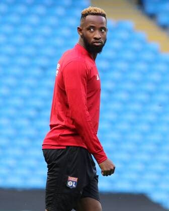 Olympique Lyonnais Training Mousa Dembele of Olympique Lyonnais during open training at the Etihad Stadium, Manchester Content Not Available For UK Newspapers Copyright: xStevexMcCormickx FIL-12292-0001