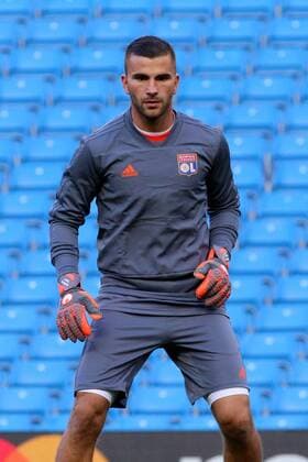 Olympique Lyonnais Training Anthony Lopes of Olympique Lyonnais during open training at the Etihad Stadium, Manchester Content Not Available For UK Newspapers Copyright: xStevexMcCormickx FIL-12292-0013