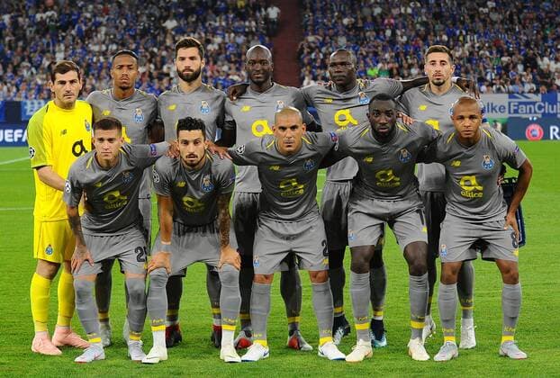 Gelsenkirchen Germany 18 09 2018 UEFA Champions League 2018 19 Season Group Stage Group D 1 Gameday FC Schalke 04 FC Porto Team photo Porto DeFodi521