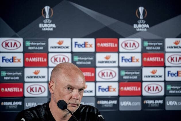 180919 Head coach Uwe Rösler of Malmö FF during a practice and press conference with Malmö FF ahead of the Europa League match against Genk on September 19, 2018 in Genk Photo Ludvig Thunman BILDBYR N code LT 35537  Copyright: LUDVIGxTHUNMAN BB180919LT028
