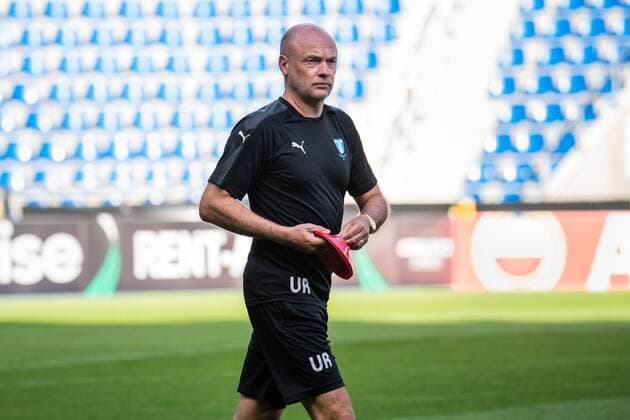 180919 Head coach Uwe Rösler of Malmö FF during a practice and press conference with Malmö FF ahead of the Europa League match against Genk on September 19, 2018 in Genk Photo Ludvig Thunman BILDBYR N code LT 35537  Copyright: LUDVIGxTHUNMAN BB180919LT031