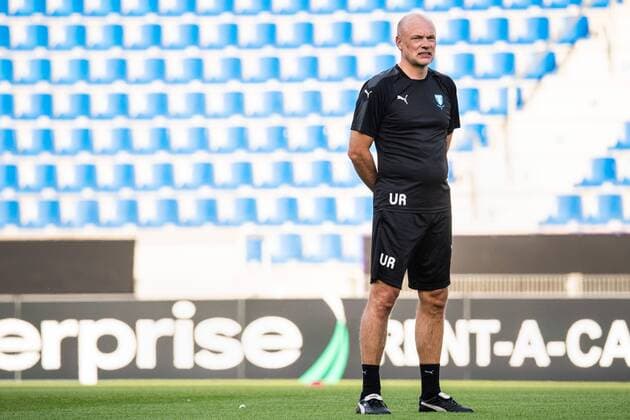 180919 Head coach Uwe Rösler of Malmö FF during a practice and press conference with Malmö FF ahead of the Europa League match against Genk on September 19, 2018 in Genk Photo Ludvig Thunman BILDBYR N code LT 35537  Copyright: LUDVIGxTHUNMAN BB180919LT064
