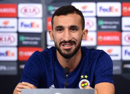 PXL_Press conference Fenerbahce S.K. 19.09.2018., stadium Maksimir, Zagreb, Croatia - Coach of Fenerbahce S.K. Phillip Cocu and footballer Mehmet Topal held a press conference PK Pressekonferenz before the match of the first round of the UEFA Champions between GNK Dinamo vs Fenerbahce S.K. Mehmet Topal.  MarkoxPrpic PIXSELL