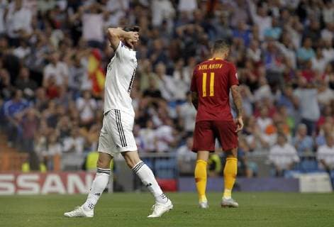 Soccer match between Real Madrid and Roma of the Champions League 2018 2019 held at the Santiago Bernabeu stadium in Madrid Photo Jose Cuesta 261 Cordon Press Gareth Bale  xJosexLuisxCuestax xx