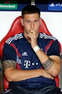 Niklas Suele FC Bayern Muenchen 4 on the bench FC Bayern Muenchen vs Benfica Lissabon Soccer Champions League Group stage 19 09 2018 FC Bayern Muenchen vs Benfica Lissabon Soccer Champions League Group stage 19 09 2018 Lisbon Copyright: xLanger Eibner-Pressefotox EP_HLR