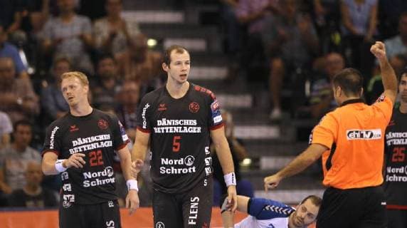 Photo Simon Hald Jensen Flensburg Handball Men 1 Bundesliga on Wed 19 09 2018 Flensburg HC Zagreb