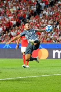 James Rodriguez FC Bayern Muenchen 11 FC Bayern Muenchen vs Benfica Lissabon Soccer Champions League Group stage 19 09 2018 FC Bayern Muenchen vs Benfica Lissabon Soccer Champions League Group stage 19 09 2018 Lisbon Copyright: xLanger Eibner-Pressefotox EP_HLR