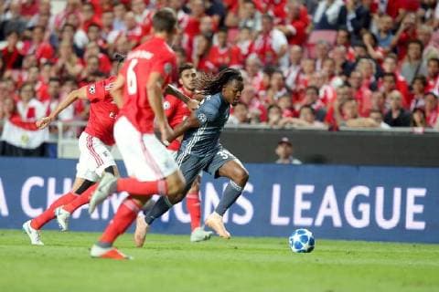 Ruben Dias Benfica Lisbon 6 Renato Sanches Bayern Munich 35 Benfica vs FC Bayern Muenchen Soccer Champions League Group stage 19 09 2018 Benfica vs FC Bayern Munich vs Soccer Champions League Group stage 19 09 2018 Lisbon Copyright: xLanger Eibner-Pressefotox EP_HLR