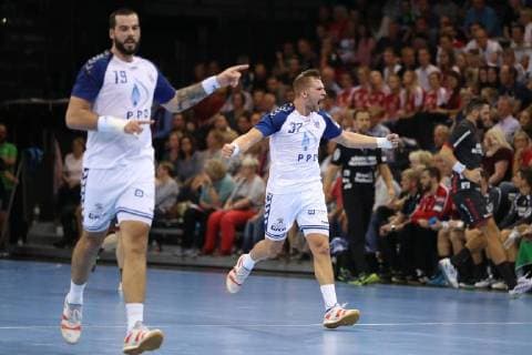 SG Flensburg Handewitt vs HC PPD Zagreb Handball EHF Champions League group stage 19 09 18 Cheers to victory at Zagreb xmmkx