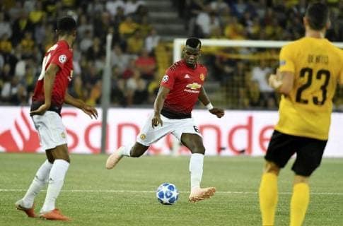 19 09 2018 Bern Switzerland Stade de Suisse Football Mens Champions League Season 2018 2019 BSC Young Boys Manchester United Pictured