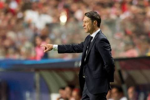 Lisbon Portugal 19 09 2018 UEFA Champions League 2018 19 Season Group Stage Group E 1 Gameday Benfica Lisbon FC Bayern Munich Coach Niko Kovac FCB gestures gestured DeFodi053