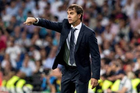 Real Madrid s head coach Julen Lopetegui during the UEFA Champions League first round groups phase match between Real Madrid and AS Roma at the Santiago Bernabeu stadium, in Madrid, Community of Madrid, Spain, 19 September 2018. Real Madrid vs. AS Roma !ACHTUNG: NUR REDAKTIONELLE NUTZUNG!  Copyright: xRodrigoxJimenezx MAD11 20180919-636729920124461015