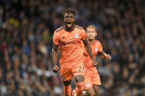 Sport Bilder des Tages 27 MAXWEL CORNET (OL) - JOIE FOOTBALL : Manchester City vs Lyon - Ligue des Champions - 19 09 2018 AnthonyBIBARD FEP Panoramic 
