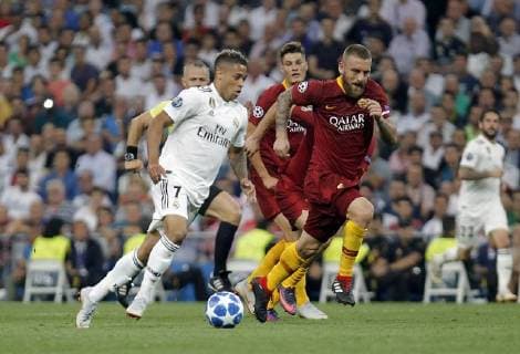 Soccer match between Real Madrid and Rome of the Champions League 2018 2019 held at the Santiago Bernabeu stadium in Madrid Photo Jose Cuesta 261 Cordon Press Mariano  xJosexLuisxCuestax xx