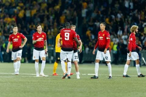 Berne Switzerland 19 09 2018 UEFA Champions League 2018 19 Season Preliminary Round Group Stage Group H 1 Gameday BSC Young Boys Manchester United Manchester final victory DeFodi048