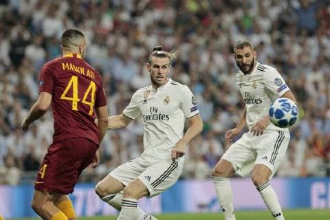 Real Madrid s and AS Roma s during Champions League match. September 19, 2018.  (201809190056)