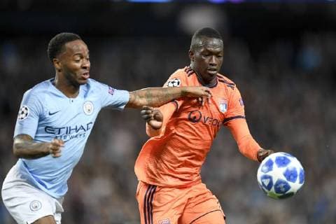 07 RAHEEM STERLING (MAN) - 24 PAPE CHEIKH DIOP (OL) FOOTBALL : Manchester City vs Lyon - Ligue des Champions - 19 09 2018 AnthonyBIBARD FEP Panoramic 