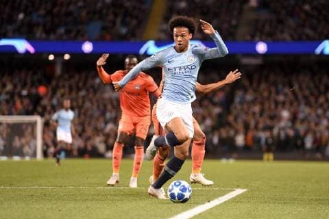 19 LEROY SANE (MAN) FOOTBALL : Manchester City vs Lyon - Ligue des Champions - 19 09 2018 AnthonyBIBARD FEP Panoramic 