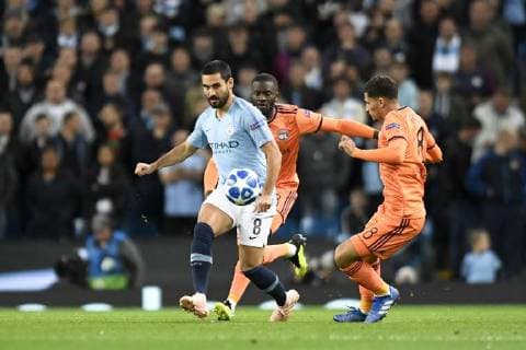 08 ILKAY GUNDOGAN (MAN) FOOTBALL : Manchester City vs Lyon - Ligue des Champions - 19 09 2018 AnthonyBIBARD FEP Panoramic 