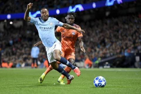 07 RAHEEM STERLING (MAN) - 27 MAXWEL CORNET (OL) FOOTBALL : Manchester City vs Lyon - Ligue des Champions - 19 09 2018 AnthonyBIBARD FEP Panoramic 