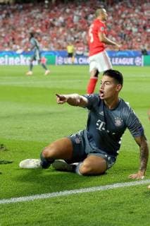 James Rodriguez FC Bayern Muenchen 11 Benfica vs FC Bayern Muenchen Soccer Champions League Group stage 19 09 2018 Benfica vs FC Bayern Munich vs Soccer Champions League Group stage 19 09 2018 Lisbon Copyright: xLanger Eibner-Pressefotox EP_HLR