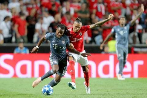 Renato Sanches Bayern Munich 35 Ljubomir Fejsa Benfica Lisbon 5 Benfica vs FC Bayern Muenchen Soccer Champions League Group stage 19 09 2018 Benfica vs FC Bayern Munich vs Soccer Champions League Group stage 19 09 2018 Lisbon Copyright: xLanger Eibner-Pressefotox EP_HLR